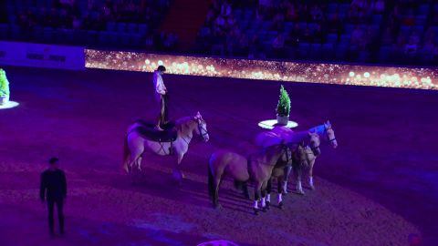 VIDEO ⟩ Hobuste ja inimese usaldusest sündis Horse Show’l lummav vaatemäng