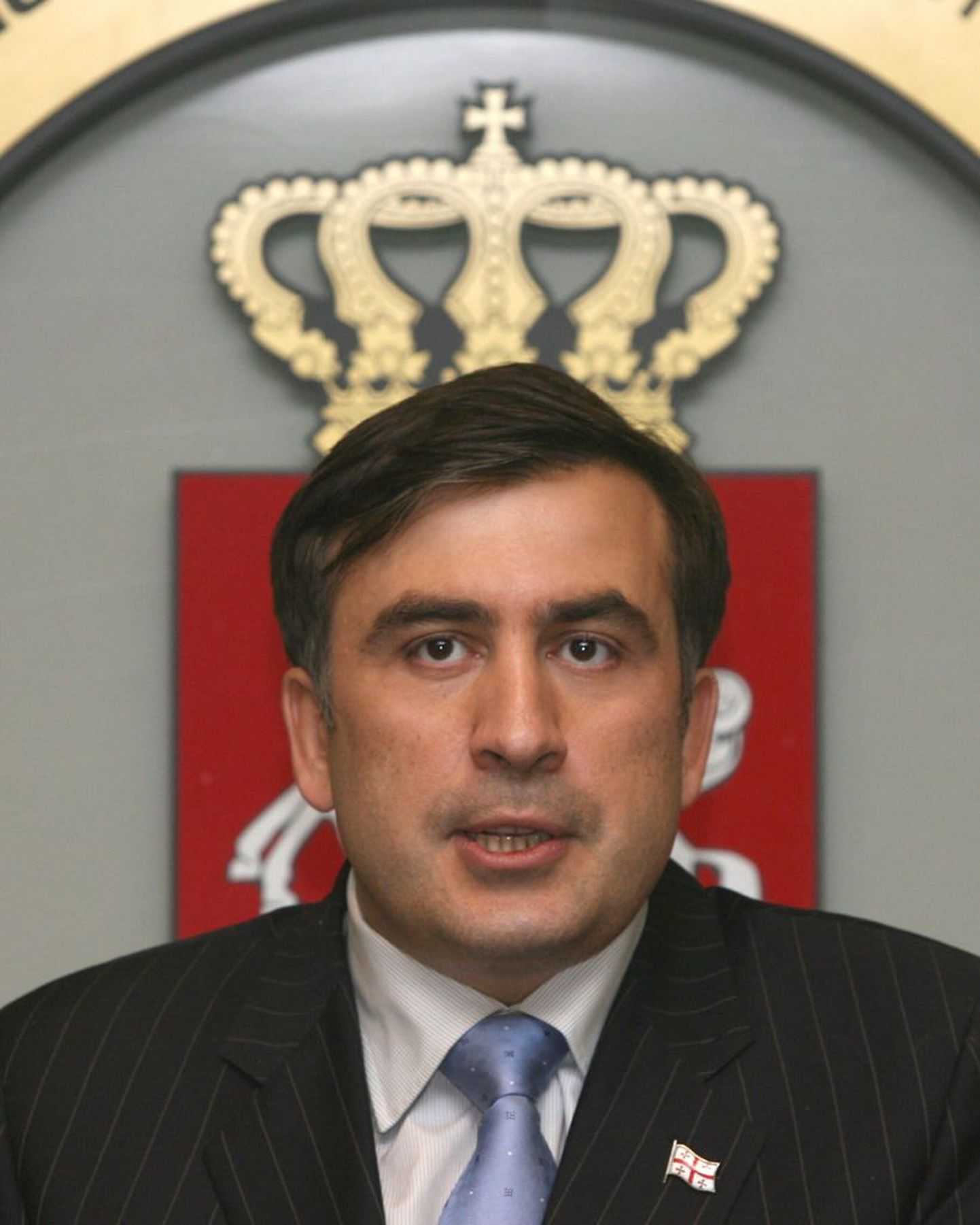 Gruusia president Mihhail Saakašvili. .