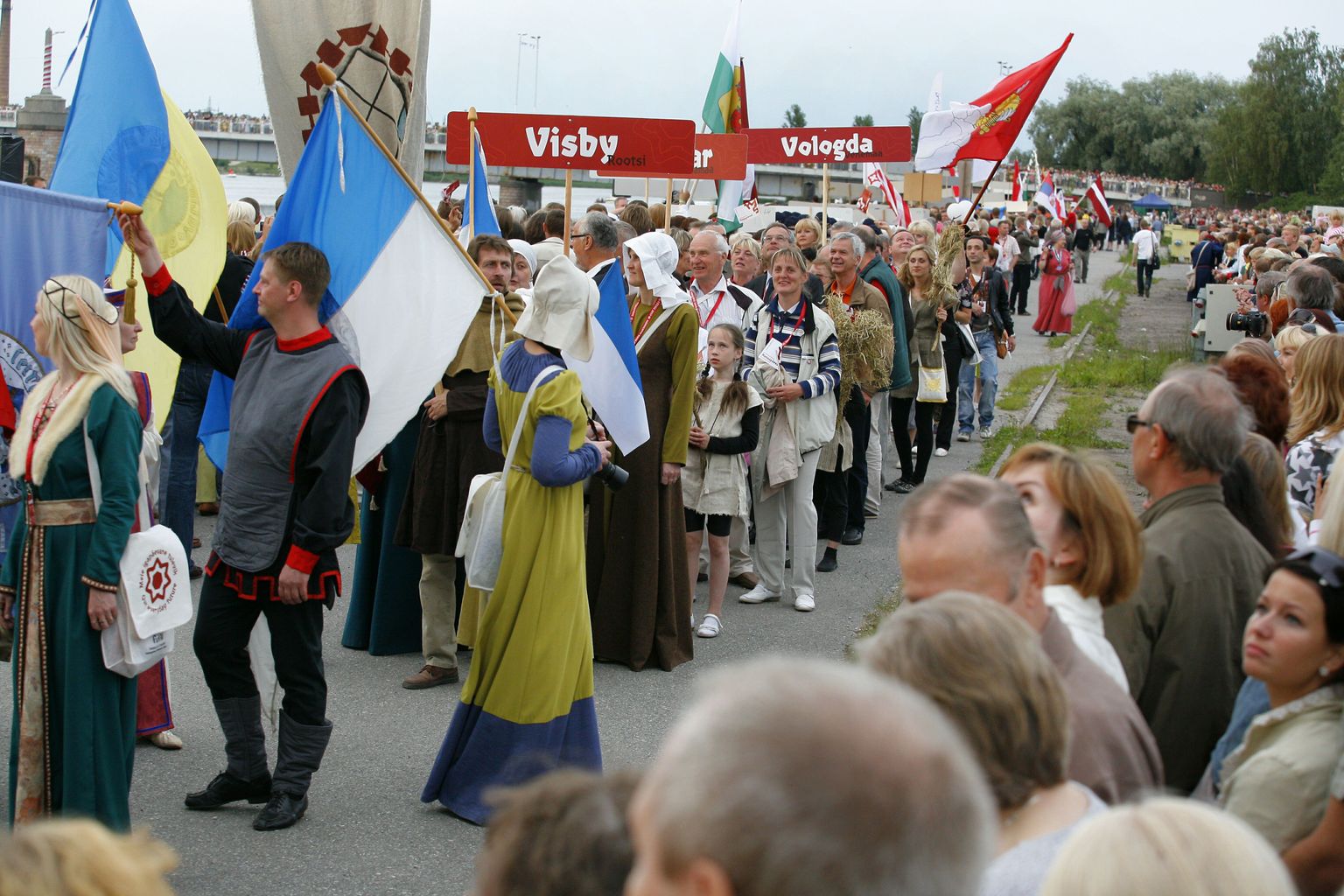 Rahvusvaheliste hansapäevade avamine Pärnus kaks aastat tagasi.