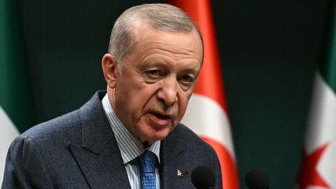 Melnā jūra nedrīkst kļūt par Krievijas un Ukrainas "konfrontācijas zonu", brīdina Erdogans