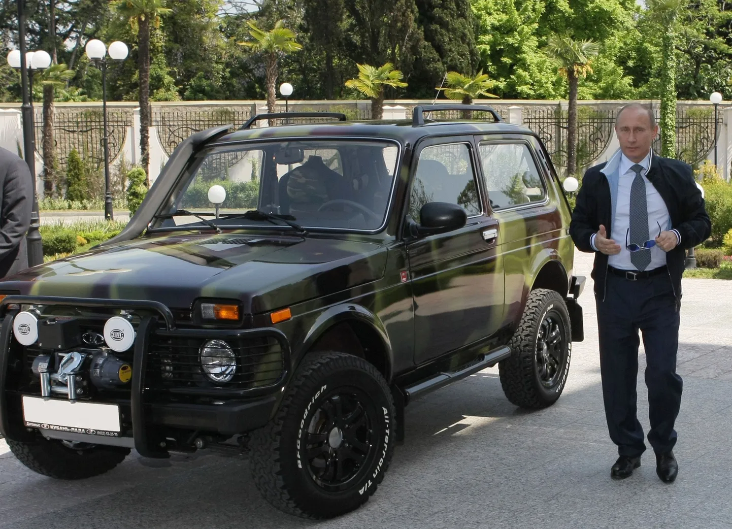 Vladimir Putin Lada Nivat reklaamimas