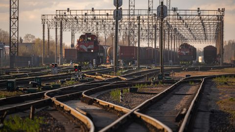 Грузоперевозки по железной дороге в Эстонии сократились на 11,2%