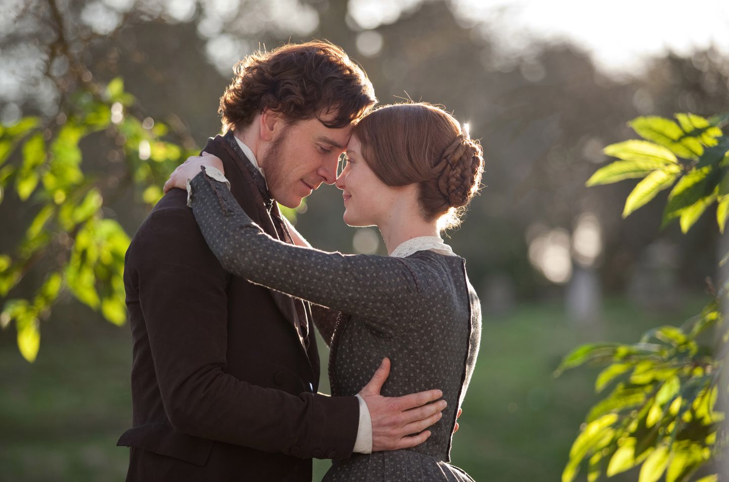 Näitlejad Michael Fassbender ja Mia Wasikowska BBC filmis «Jane Eyre», mis linastus 2011. aastal.
