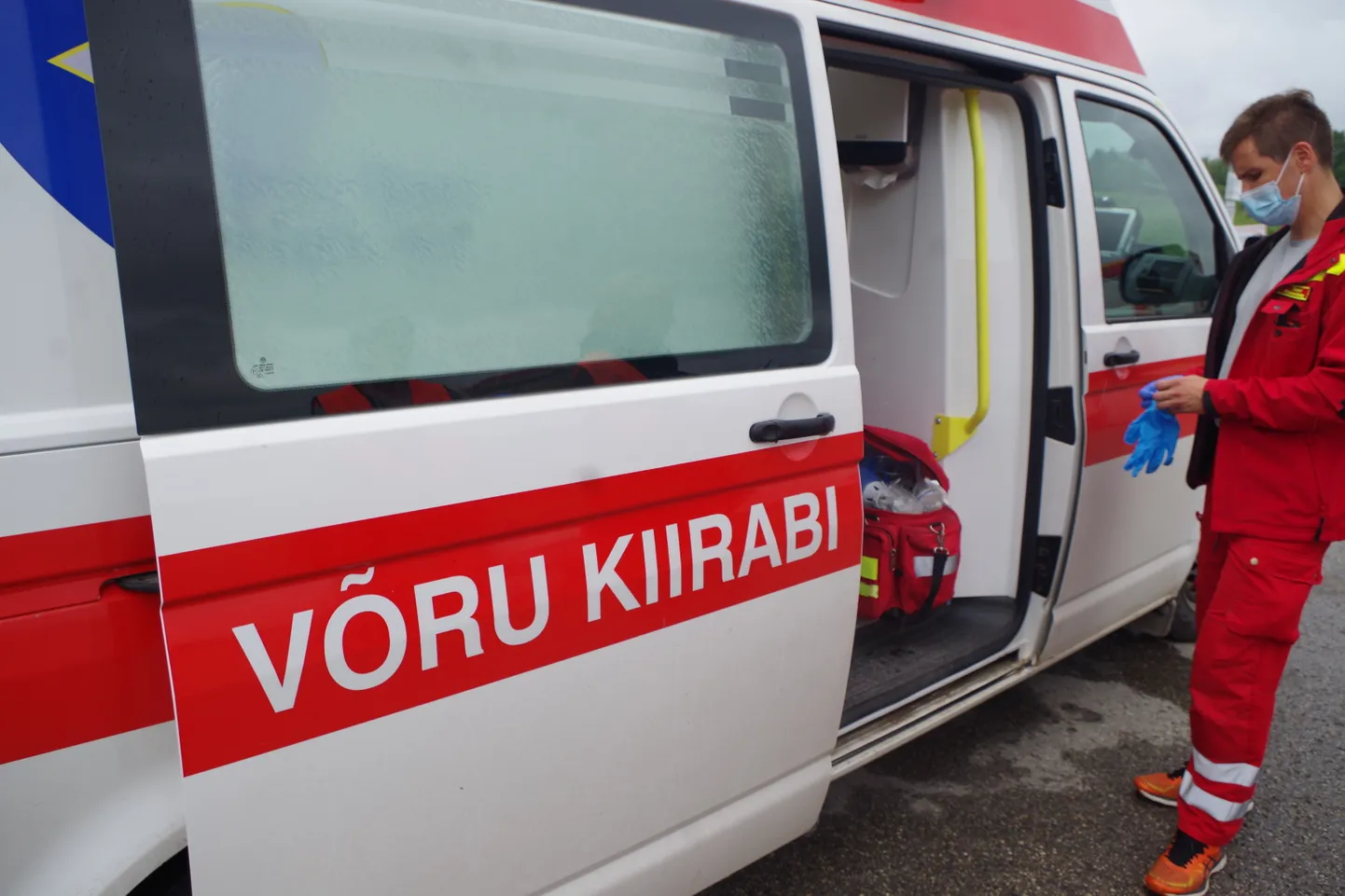 Võru kiirabi. Foto on illustreeriv.
