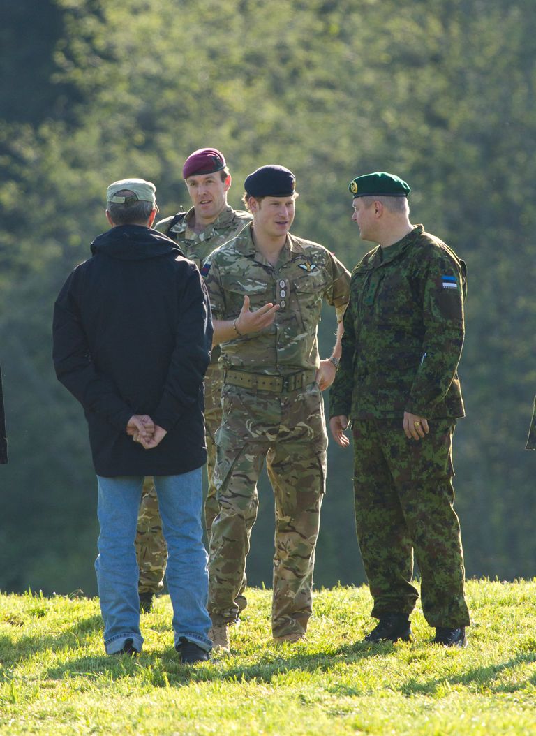 Prints Harry külastas 2014. aastal Eestis suurõppust Kevadtorm