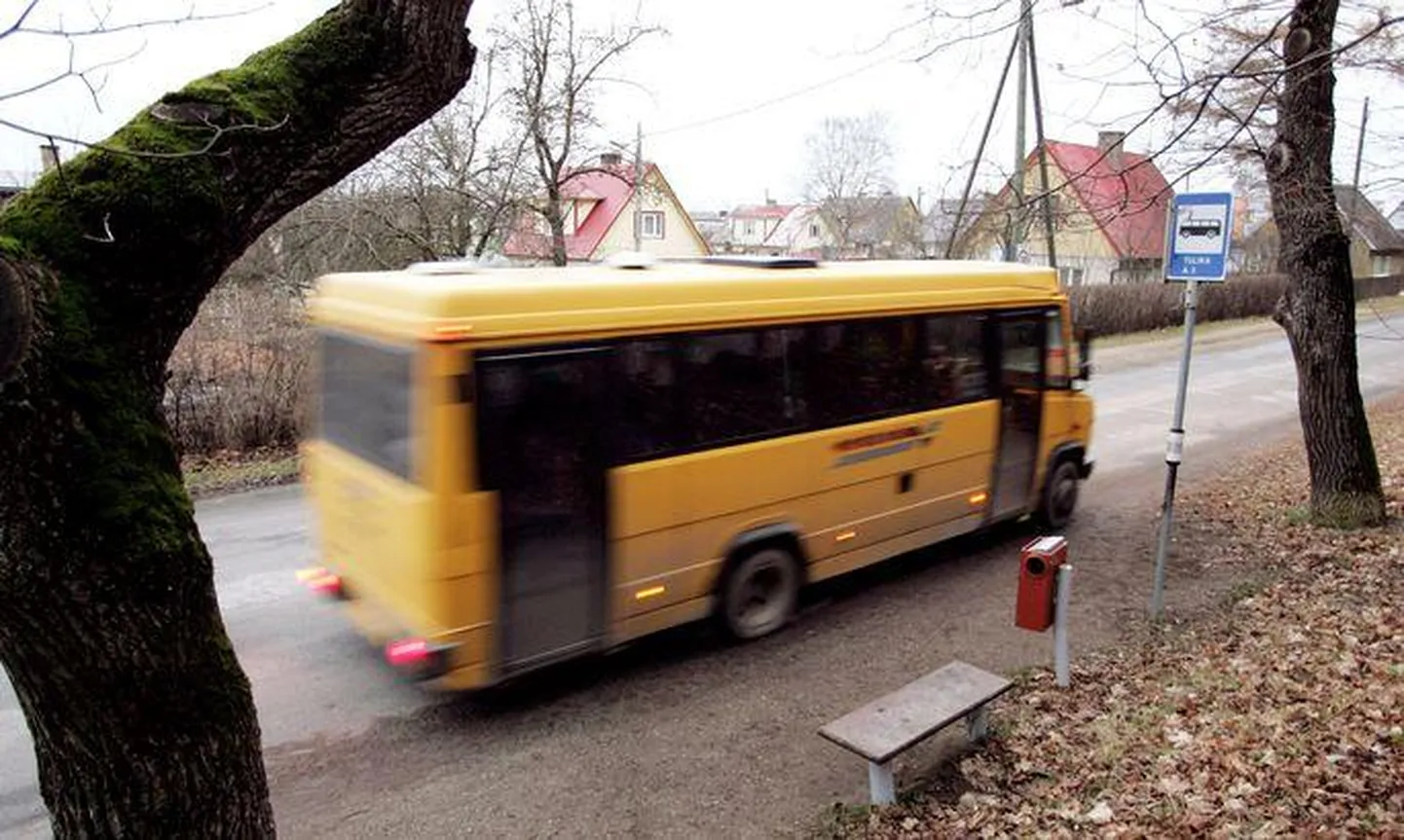Rakvere linnaliinibusside graafikus on muutusi. Pilt on illustreeriv.