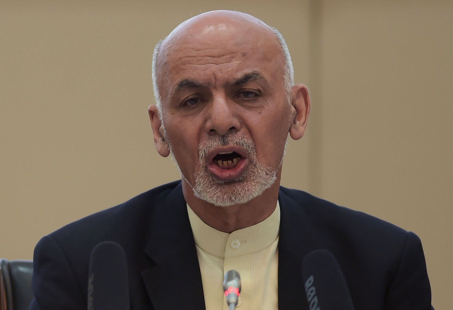 Afganistani president Ashraf Ghani esinemas eelmisel nädalal Kabuli Protsessi nime kandval regionaalkonverentsil.
