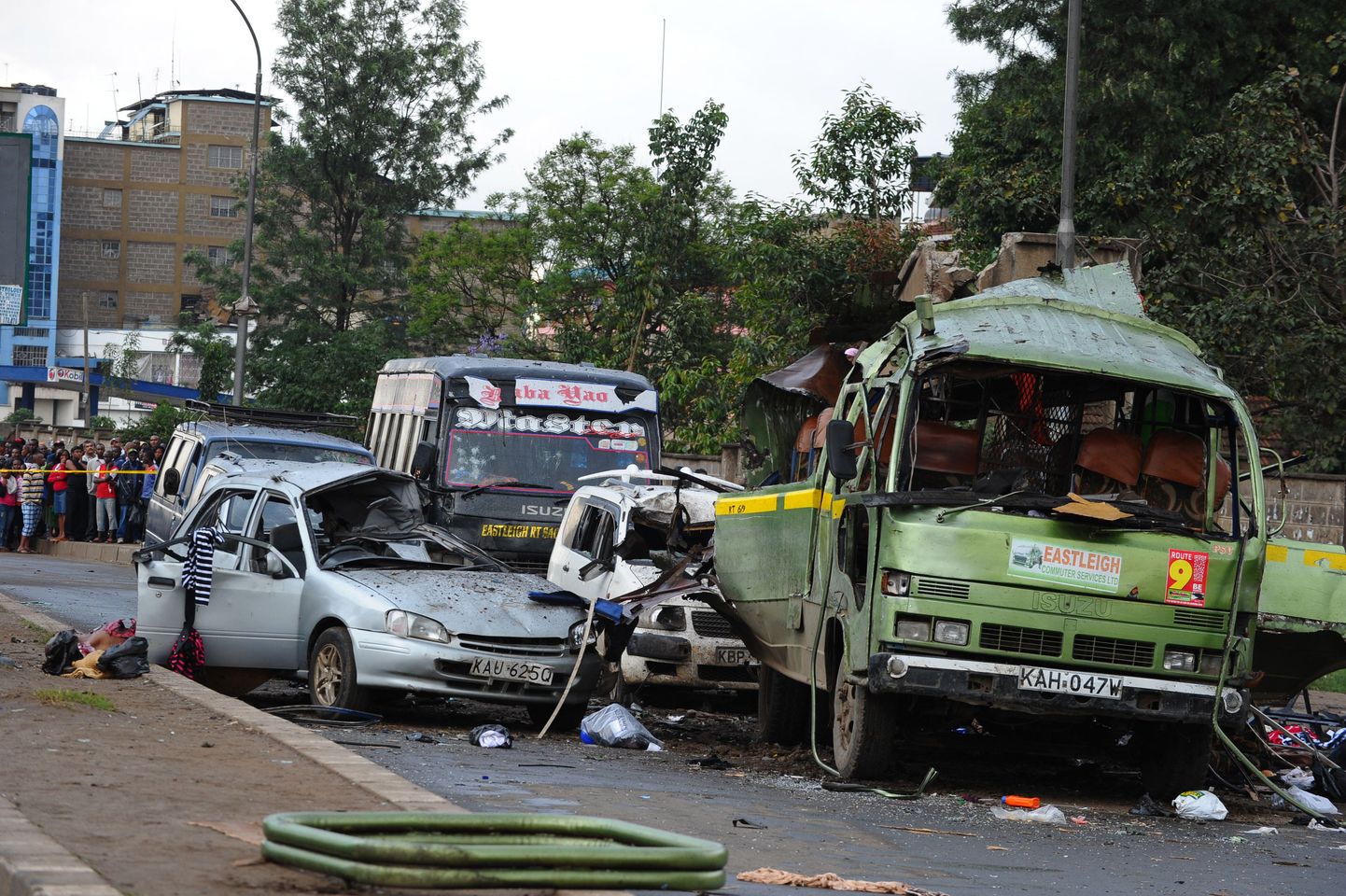 Plahvatus Nairobis laupäeval.