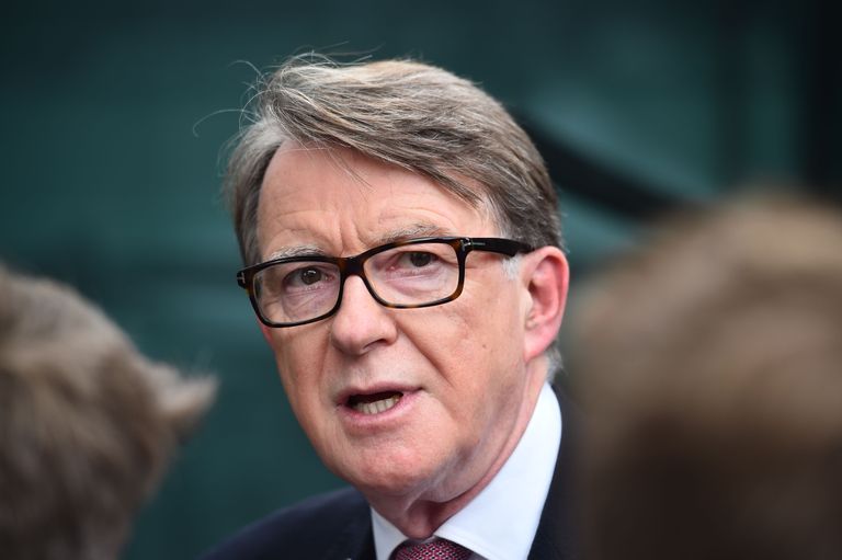 Briti leiboristist poliitik Peter Mandelson