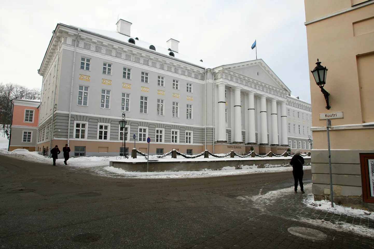 Tartu Ülikooli peahoone.