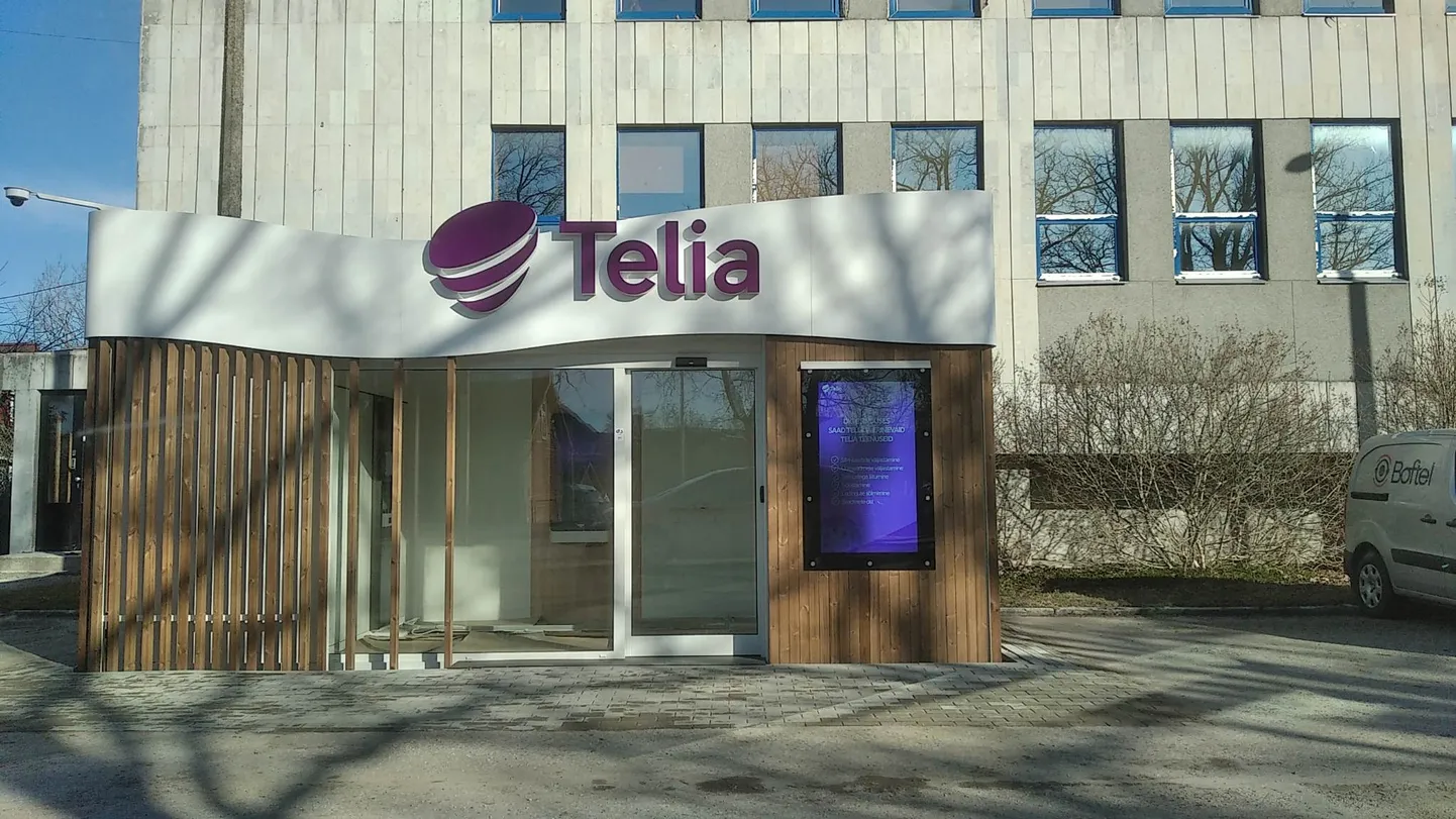 Telia iseteeninduskapsel Paides.