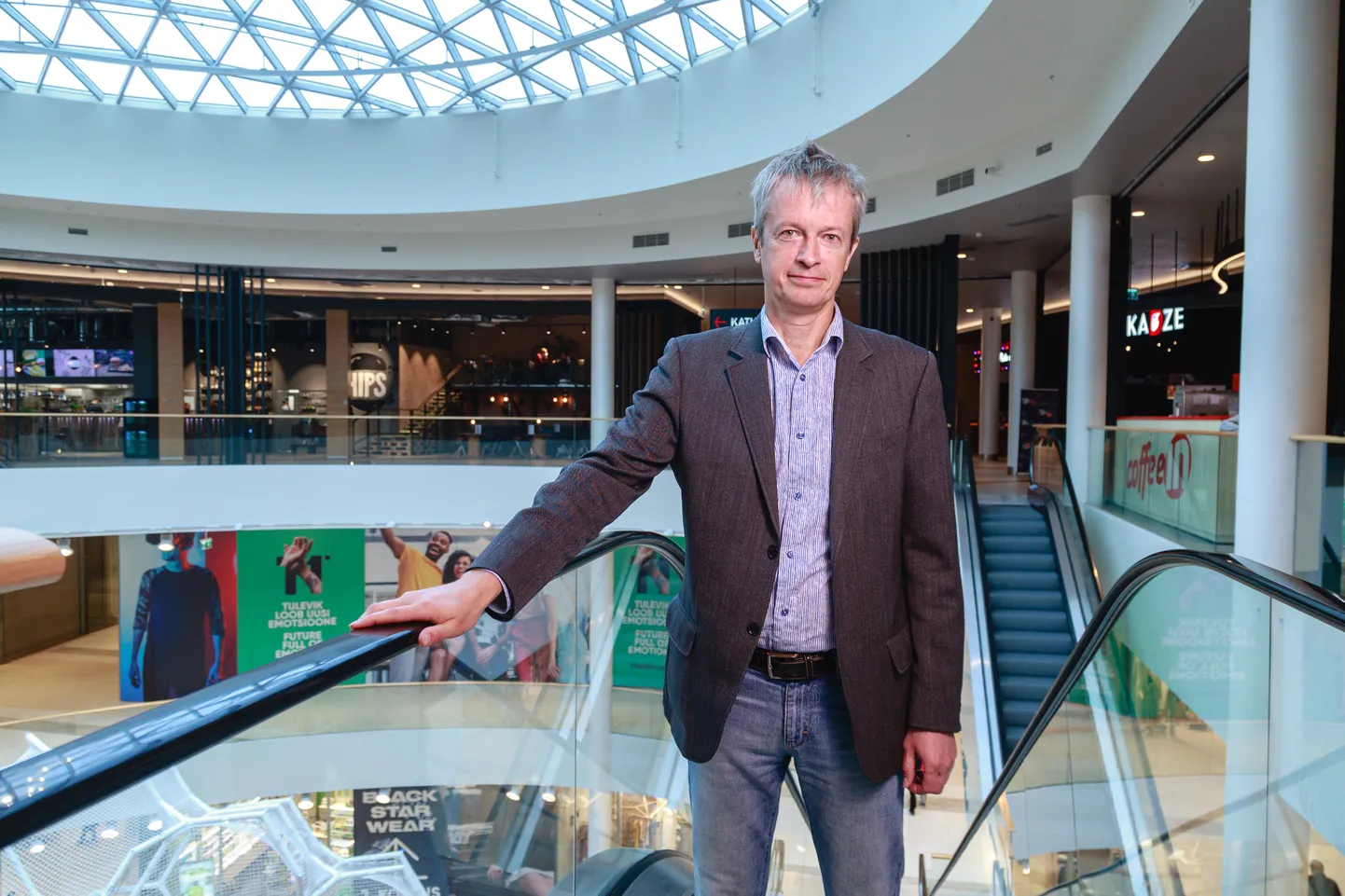 Pro Kapitali juhatuse liige Allan Remmelkoor T1 kaubanduskeskuses