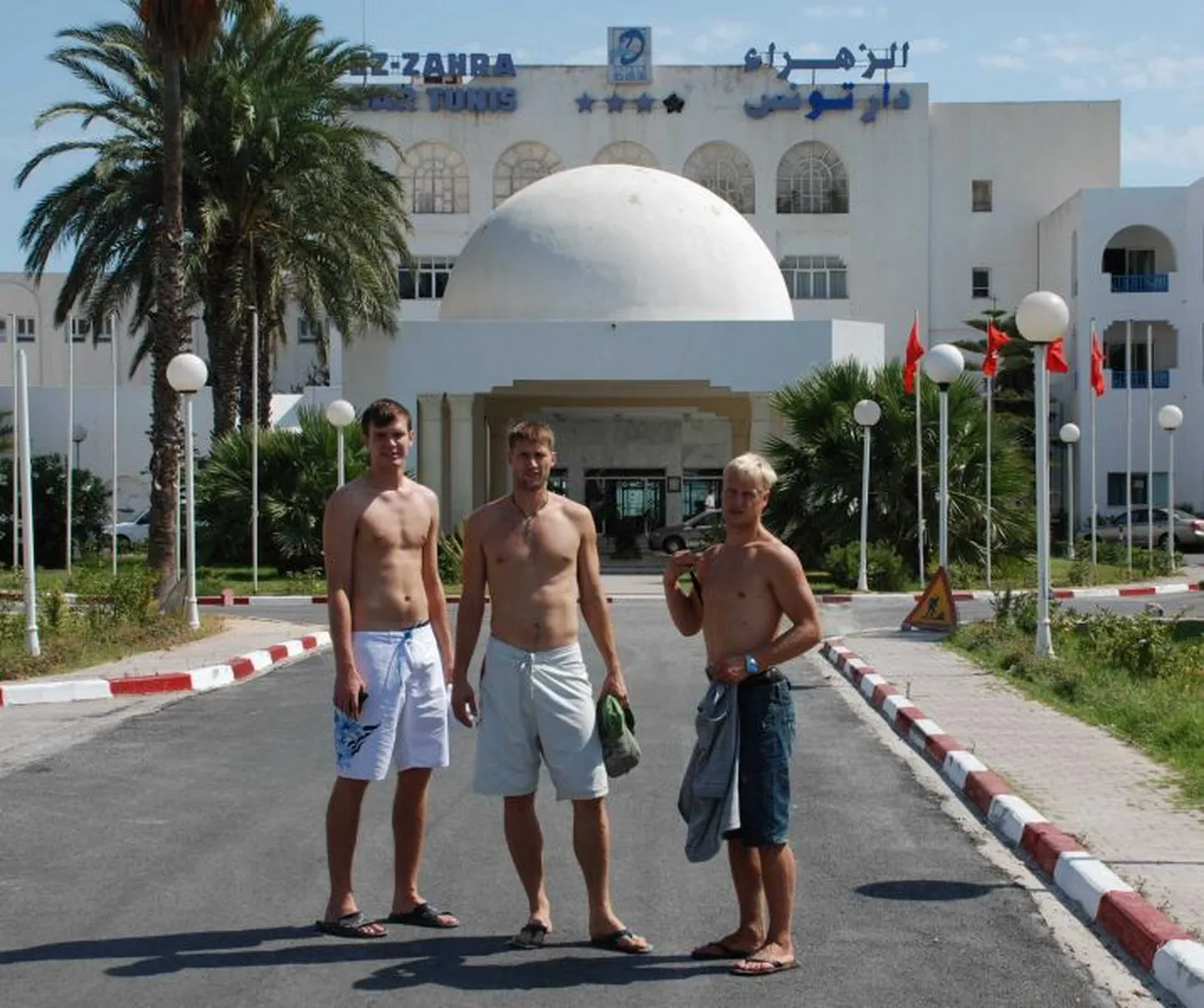 Эстонцы в Тунисе.