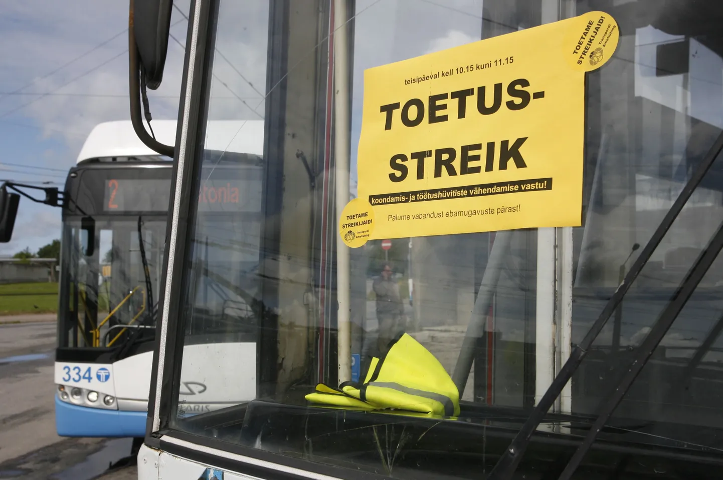 2009. aastal osalesid trollijuhid üleriigilises streigis.
