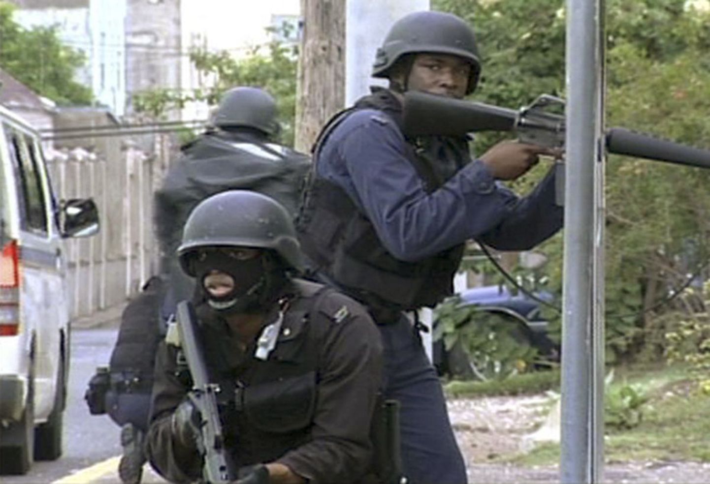 Jamaica politseinikud.