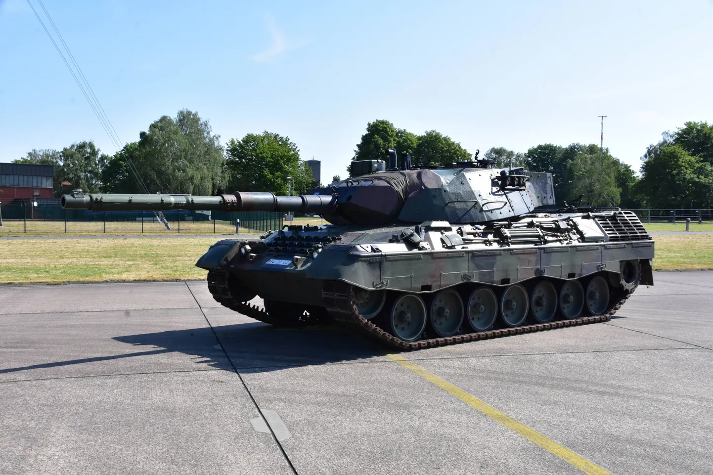 Saksa tank Leopard 1. Foto on illustratiivne
