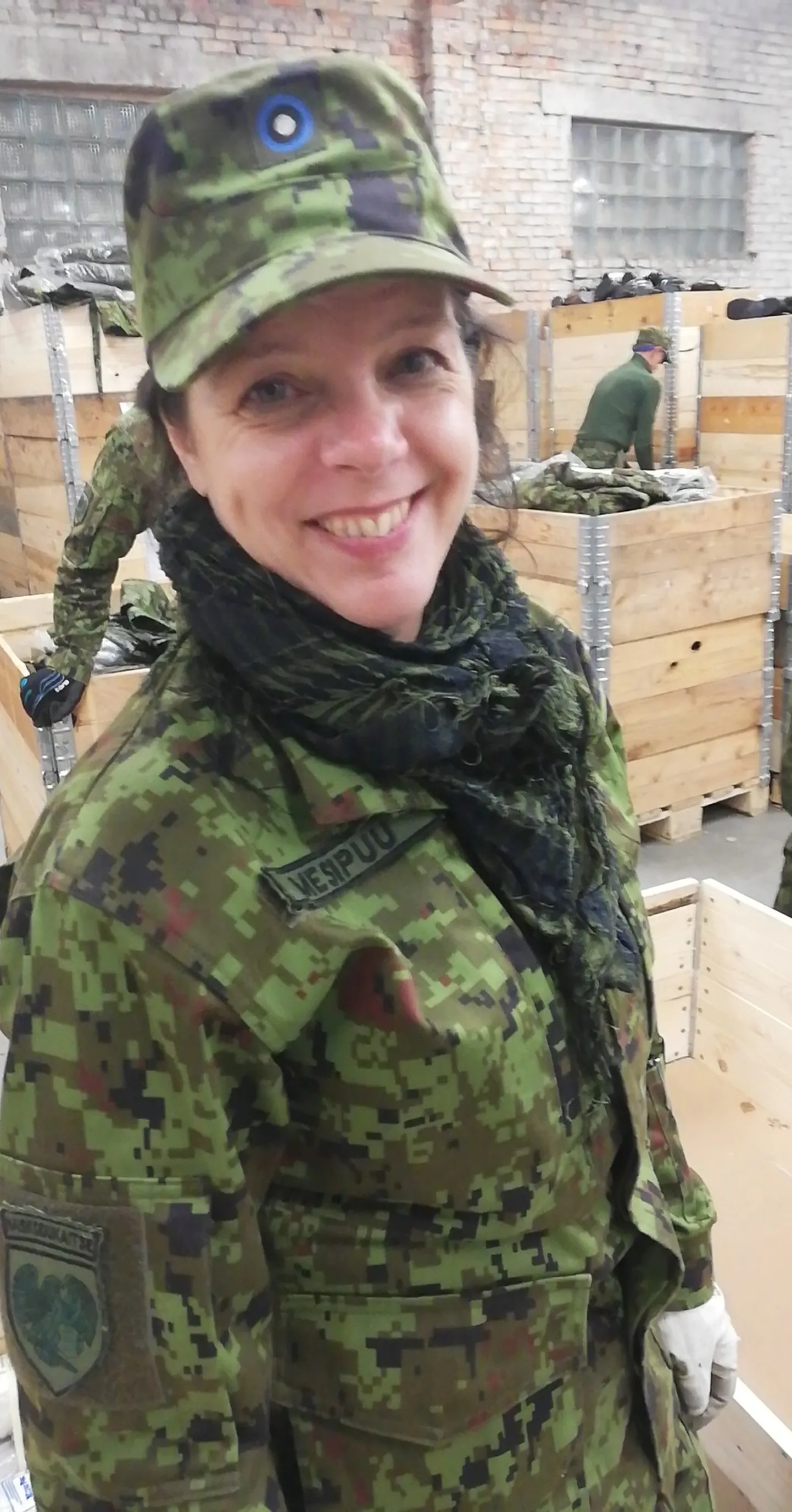 Kaitseliidu Sakala maleva aasta naiskodukaitsja Mari Mesipuu