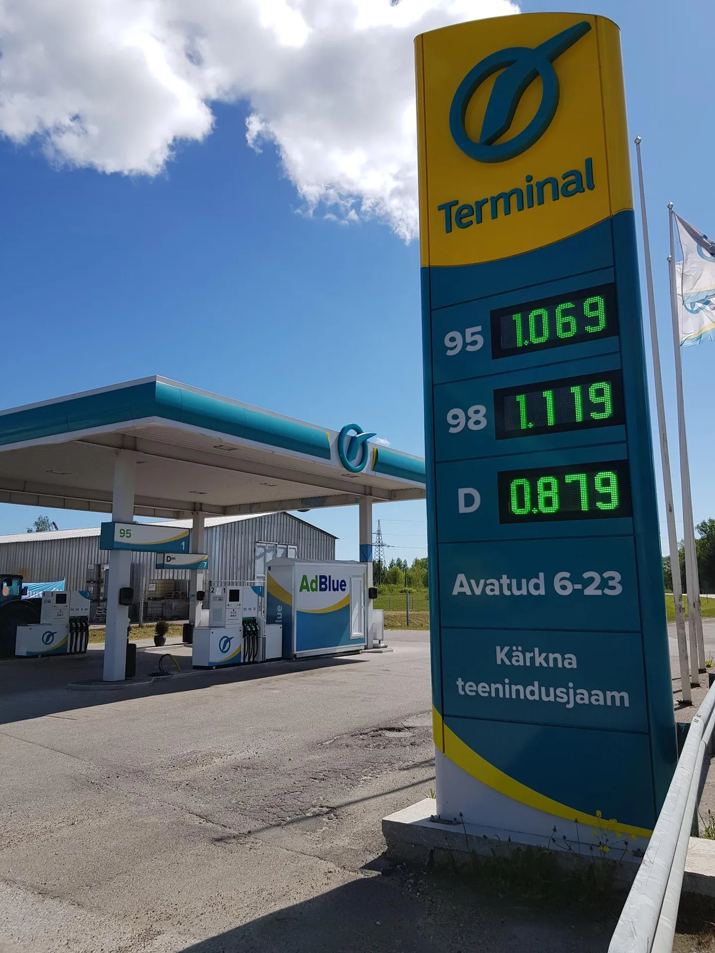 Terminal Oil kütusehinnad 2. juunil 2020