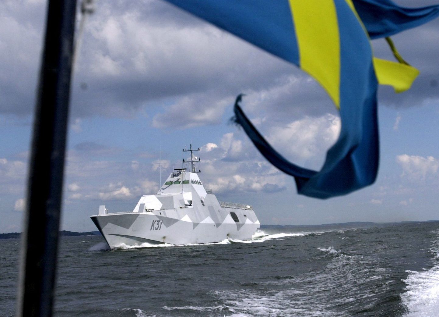 Rootsi mereväe korvett HMS Visby.