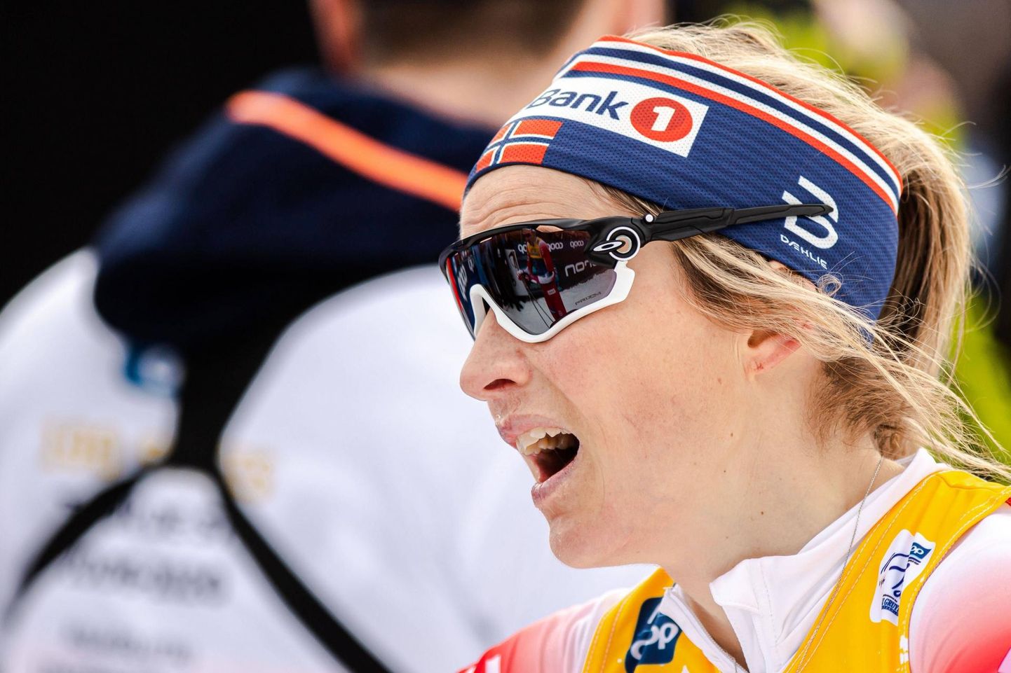Tour de Ski liider Therese Johaug.