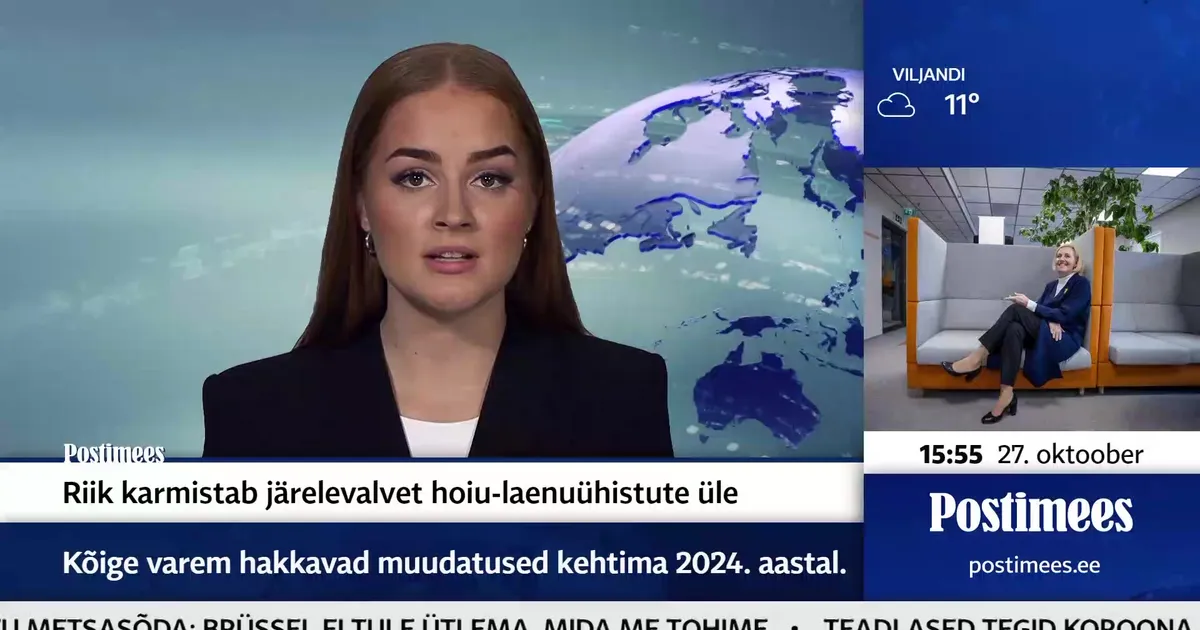 POSTIMEHE TELEUUDISED Riik karmistab järelvalvet hoiu-laenuühistute üle