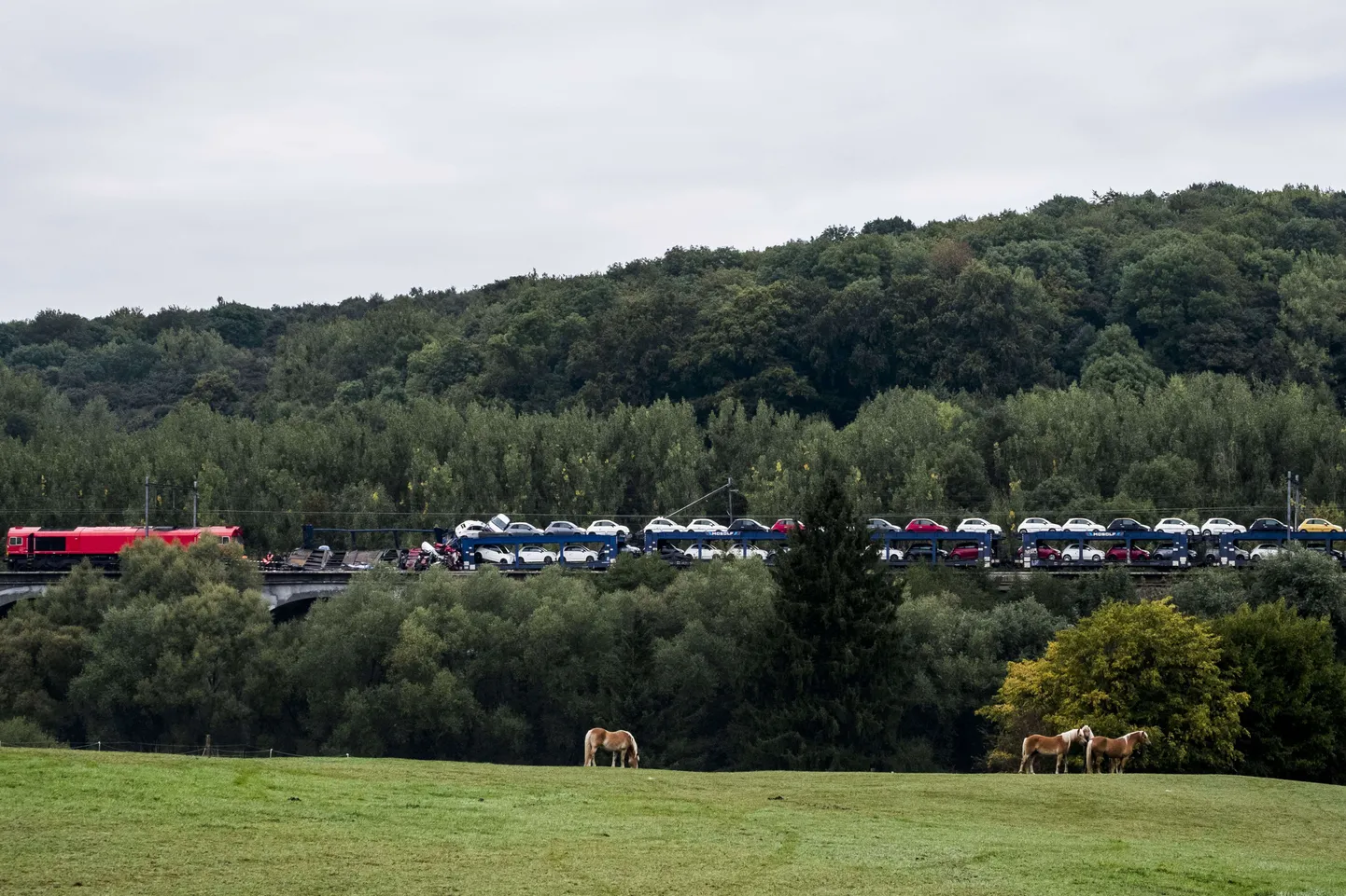 Rongiõnnetus Belgias Voerenis.
