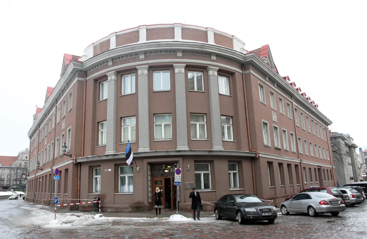 Majandusministeeriumi vana maja Harju tänaval.
