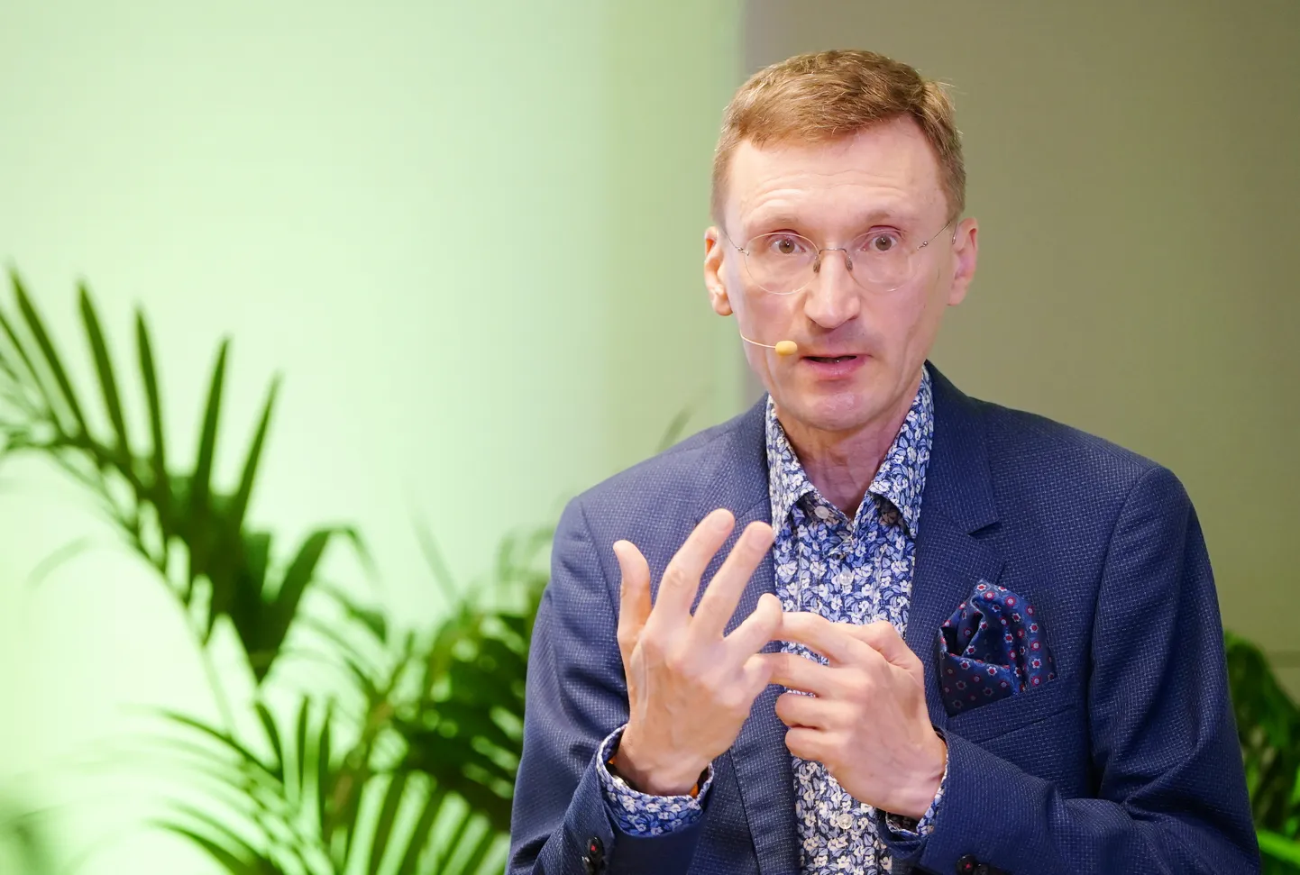 Pētījumu centra "SKDS" direktors Arnis Kaktiņš piedalās pētījumu prezentācijas pasākumā un ekspertu diskusijā "Latvijas uzņēmumu digitālā drošība un pārliecība: Vai bizness domā digitāli?".