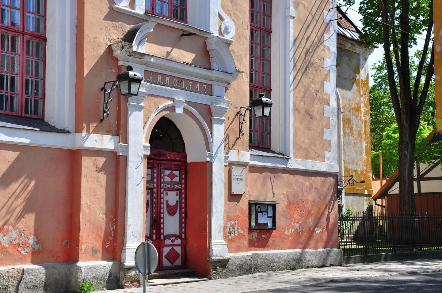 Pärnu Eliisabeti kirik.