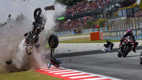 VIDEO ⟩ Hirmsad kaadrid: ühel MotoGP etapil juhtus kaks eluohtlikku õnnetust