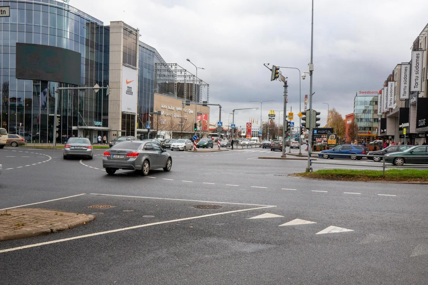 Kõige mürarikkam paik Tartus on Turu ja Riia tänava ristmik.