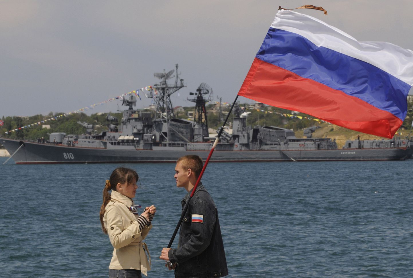 Venemaa Musta mere laevastik Ukrainale kuuluvas Krimmis.
