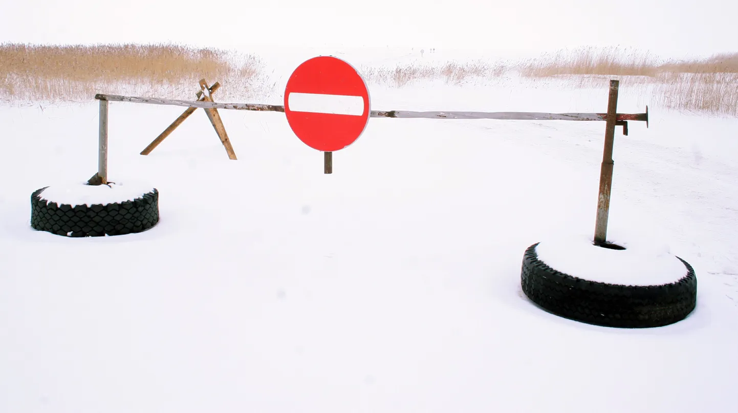 Suletud jäätee