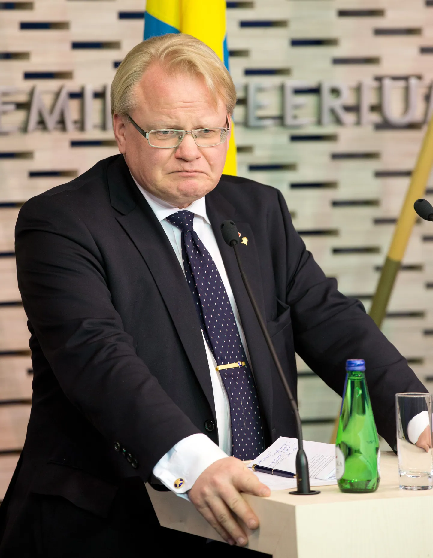 Rootsi kaitseminister Peter Hultqvist.