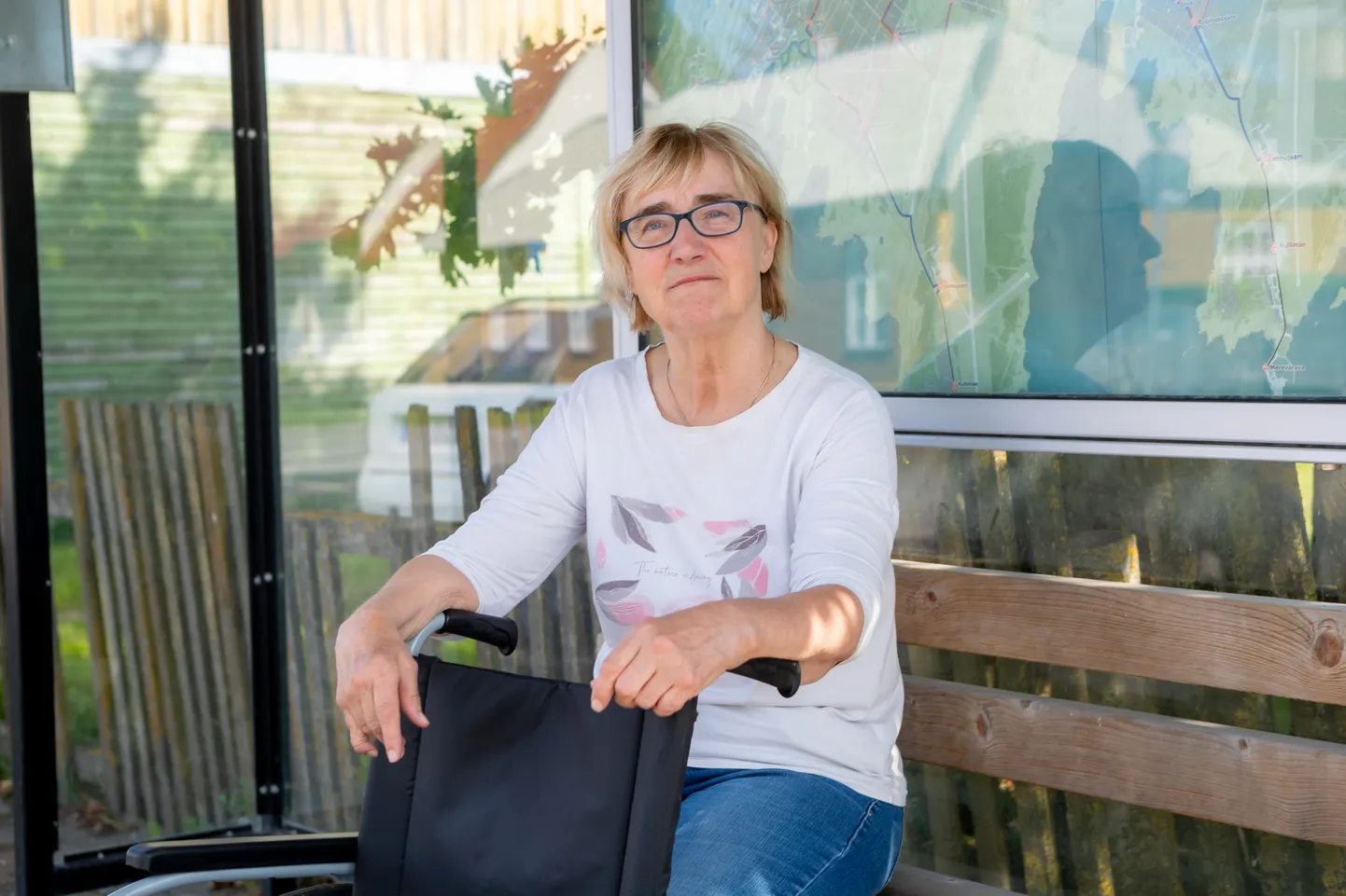 SEISAB PUUETEGA INIMESTE EEST: Veronika Allas töötab Saaremaa puuetega inimeste kojas juba paarkümmend aastat.