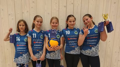 Tüdrukutel jäi medalitest vaid kaks punkti puudu