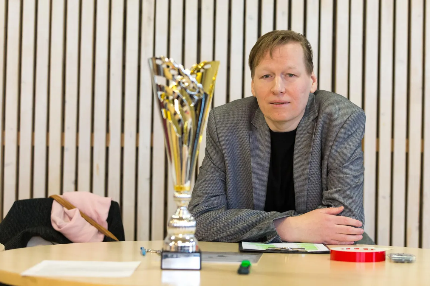 Maleklubi CC Fellin president Tanel Kuldsepp kutsub laupäeval maletama.