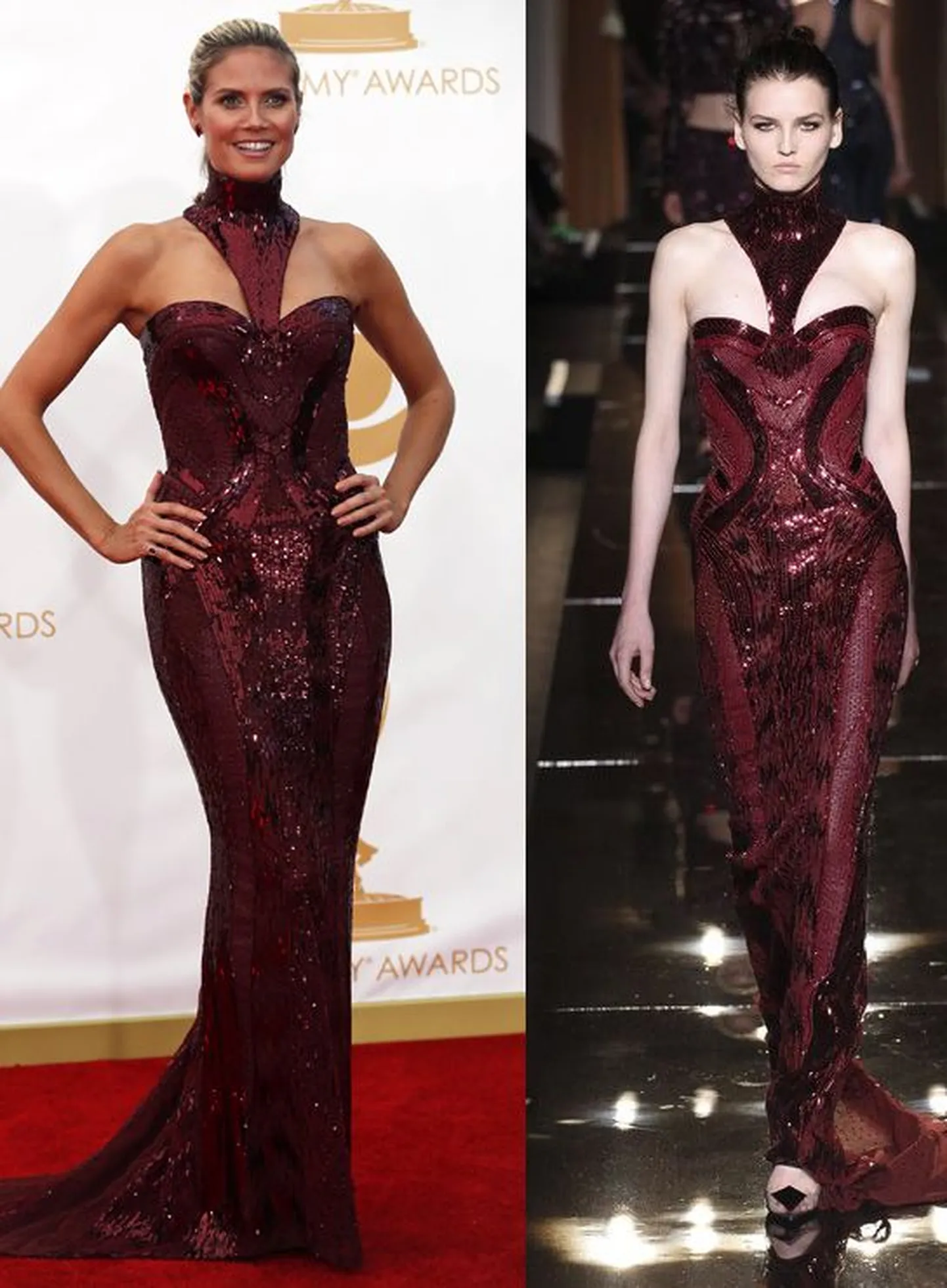 Heidi Klum ja Kätlin Aas