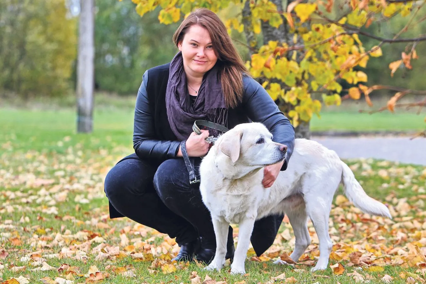 Noor loomaarst Liis Uusaed jalutab loomakliiniku lähedal kolleegi labradori Elsaga, kuna tal endal lemmiklooma parajasti ei ole. Tema sõnul tullakse loomakliinikusse sageli tööle, koer kaasas, sest loomad on elu loomulik osa.