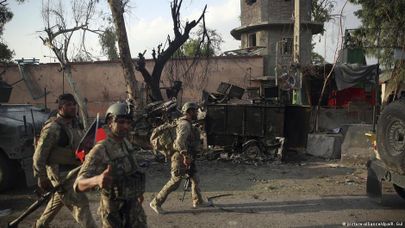Афганские силы безопасности во время нападения ИГ на Джелалабад, август 2020 года