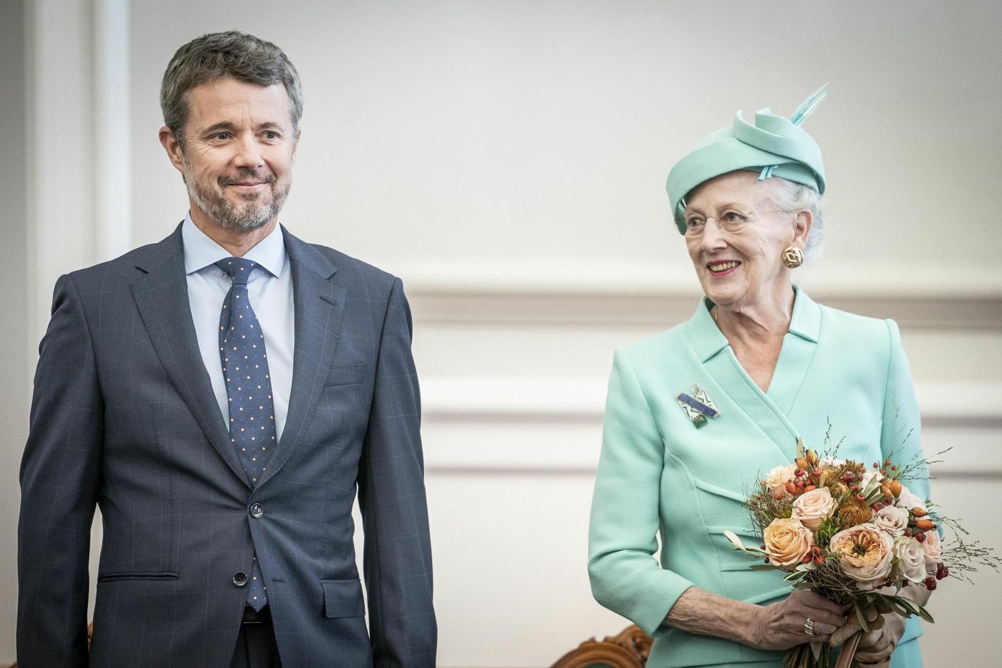 Taani kuninganna Margrethe II ja kroonprints Frederik: 14. jaanuaril loobub neist esimene ametlikult troonist ja teisest saab kuningas Frederik X.