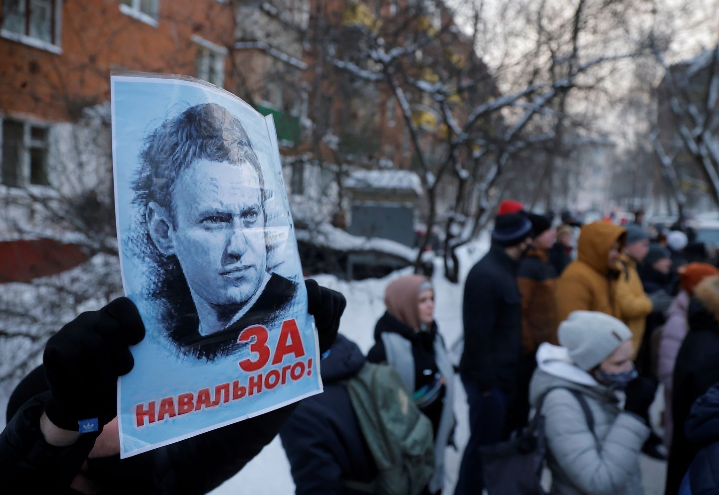 Многие молодые люди в российской столице поддерживают Алексея Навального.