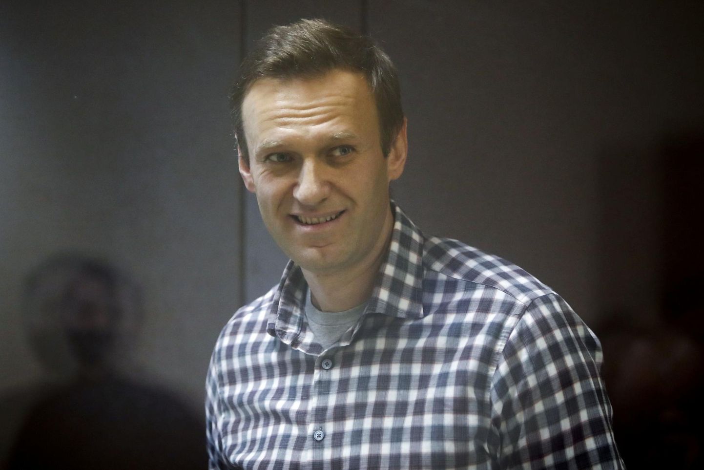Aleksei Navalnõi Moskva kohtus.