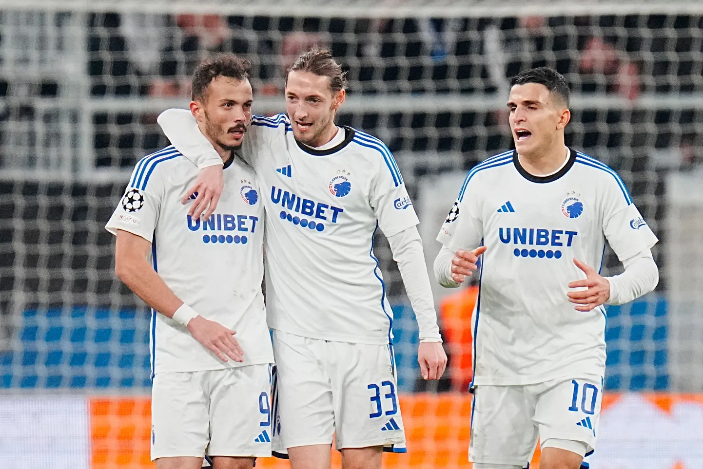 FC Kopenhaageni mängumehed teenisid Meistrite liigas esimese võidu.