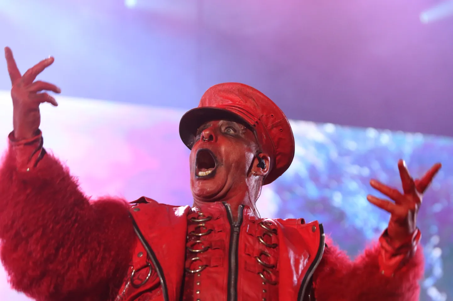 Солист группы Rammstein Тилль Линдеманн.
