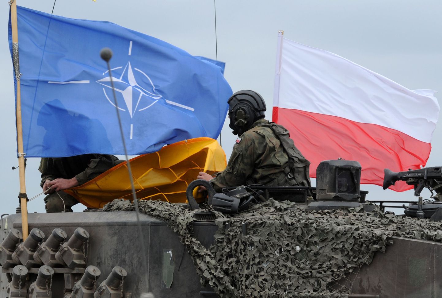 Poola armee sõdurid NATO õppusel.