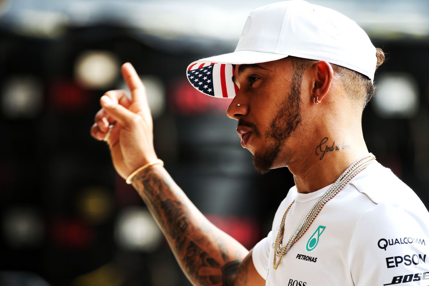 Lewis Hamilton USA GP-l.