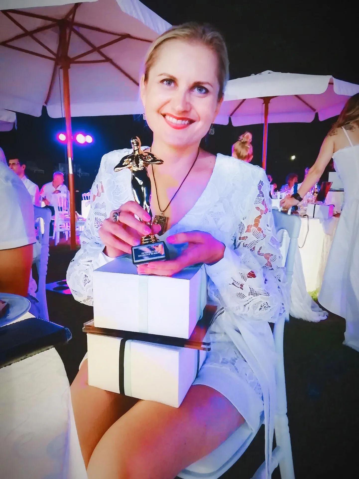 Ihaldatud auhind – tänavu Itaalias Torino ilukongressil võidetud ilumaailma Oscar.