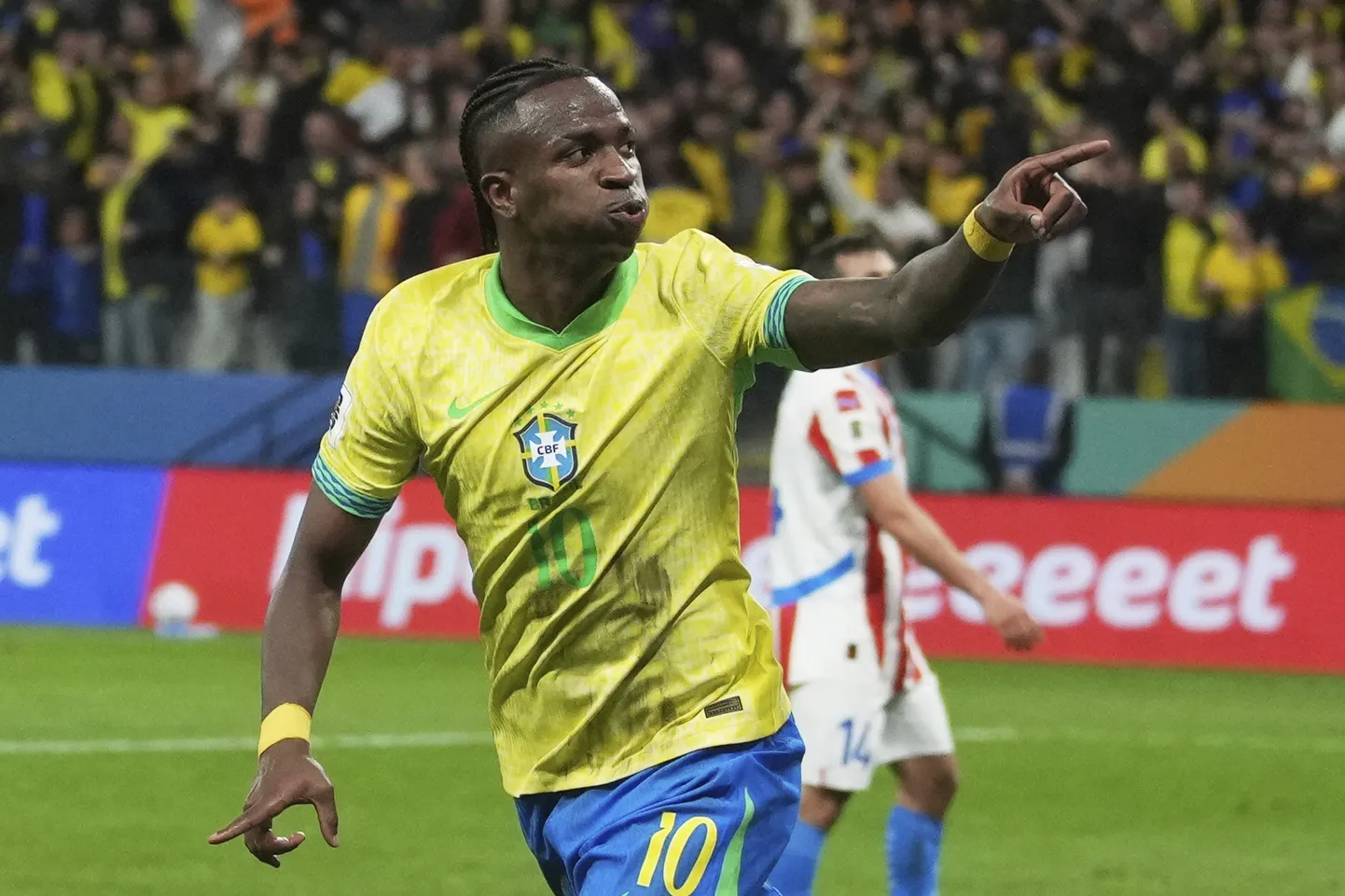 Brazīlijas futbola zvaigzne Vinisiuss Žuniors