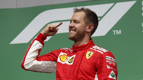 Huvitav fakt ajaloost soosib tänavu Ferrarit ja Sebastian Vettelit